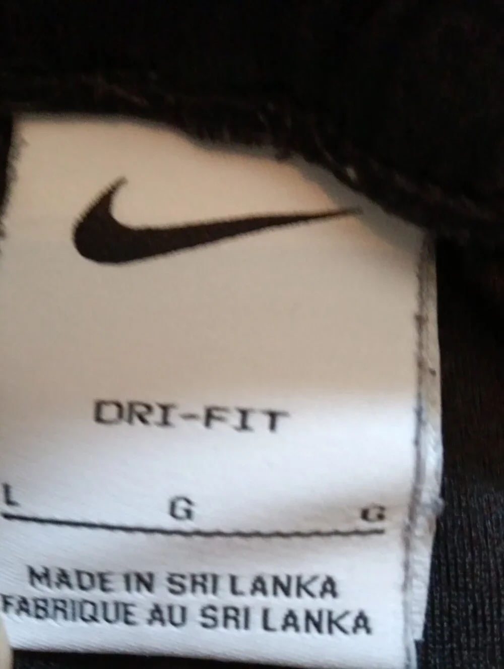 Nike Kids Black Athletic Shorts with White Trim